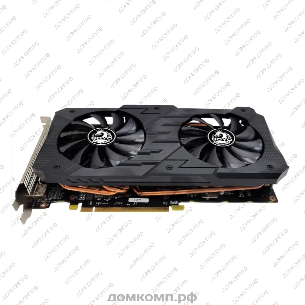 Игровая Видеокарта SOYO AMD Radeon RX 5600 DUAL [SY-DUAL-RX5600-6GD6-2048]  в Оренбурге недорого — купить в домкомп.рф